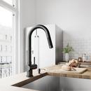 Vigo Industries Matte Black Pull Down Kitchen Faucet 