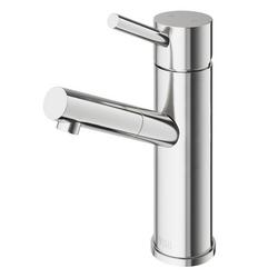 Single Handle Bathroom Sink Faucet in Brushed Nickel