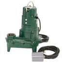 Zoeller Pump Co 115V Sewage Pump With Variable Level Float Switch 