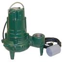 Zoeller Pump Co 115V Sewage Pump With Variable Level Float Switch 
