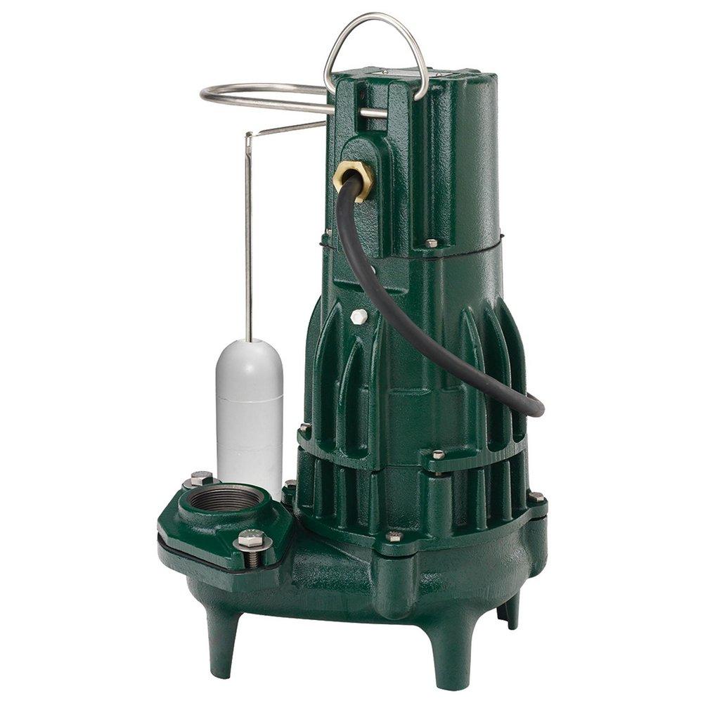 Zoeller Pump Co 2 HP 230V Cast Iron Effluent Pump with 20 ft. Cord 