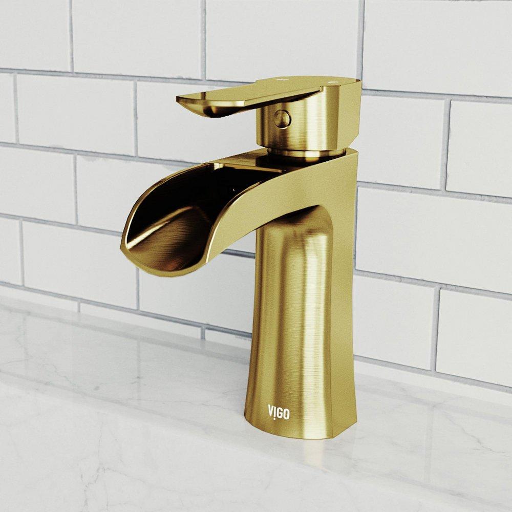 Single Handle Bathroom Sink Faucet 