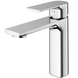 Single Handle Bathroom Sink Faucet in Polished Chrome