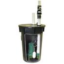 115V 1/2 hp 115 gpm Polyethylene Sewage Pump and Basin System with 20 ft. Cord