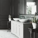 VIGO Matte White Vessel Mount Bathroom Sink 