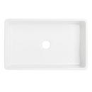 Signature Hardware White/Grey Tuscany Motif 32-3/4 x 20 in. Fireclay Single Bowl Farmhouse Kitchen Sink 