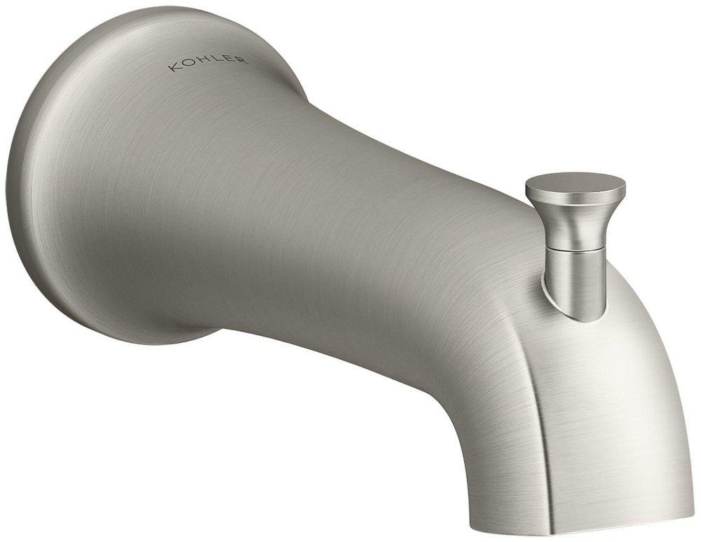 KOHLER Vibrant&reg; Brushed Nickel Slip  Tub Spout 