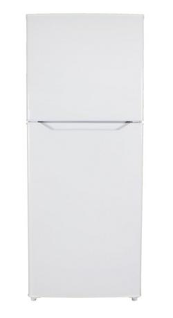23-43/100 in. 10 cu. ft. Top Mount Freezer Refrigerator in White