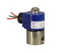 GC VALVES NSF APPROVED 1/8" STAINLESS STEEL NORMALLY OPEN DIRECT ACTING SOLENOID VALVE, 120VAC 