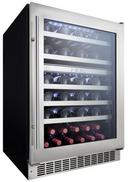 51 BOTTLE BUILT-IN WINE COOLER IN STAINLESS STEEL 