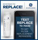 GE&reg; White 2-1/4 in. Water Filter 