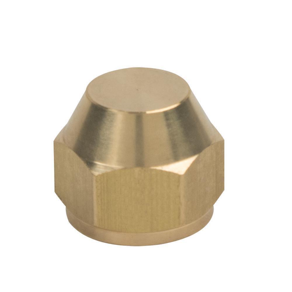 BrassCraft OD Tube Brass Flare Cap 