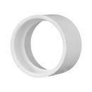 White Hub PVC Coupling in White 