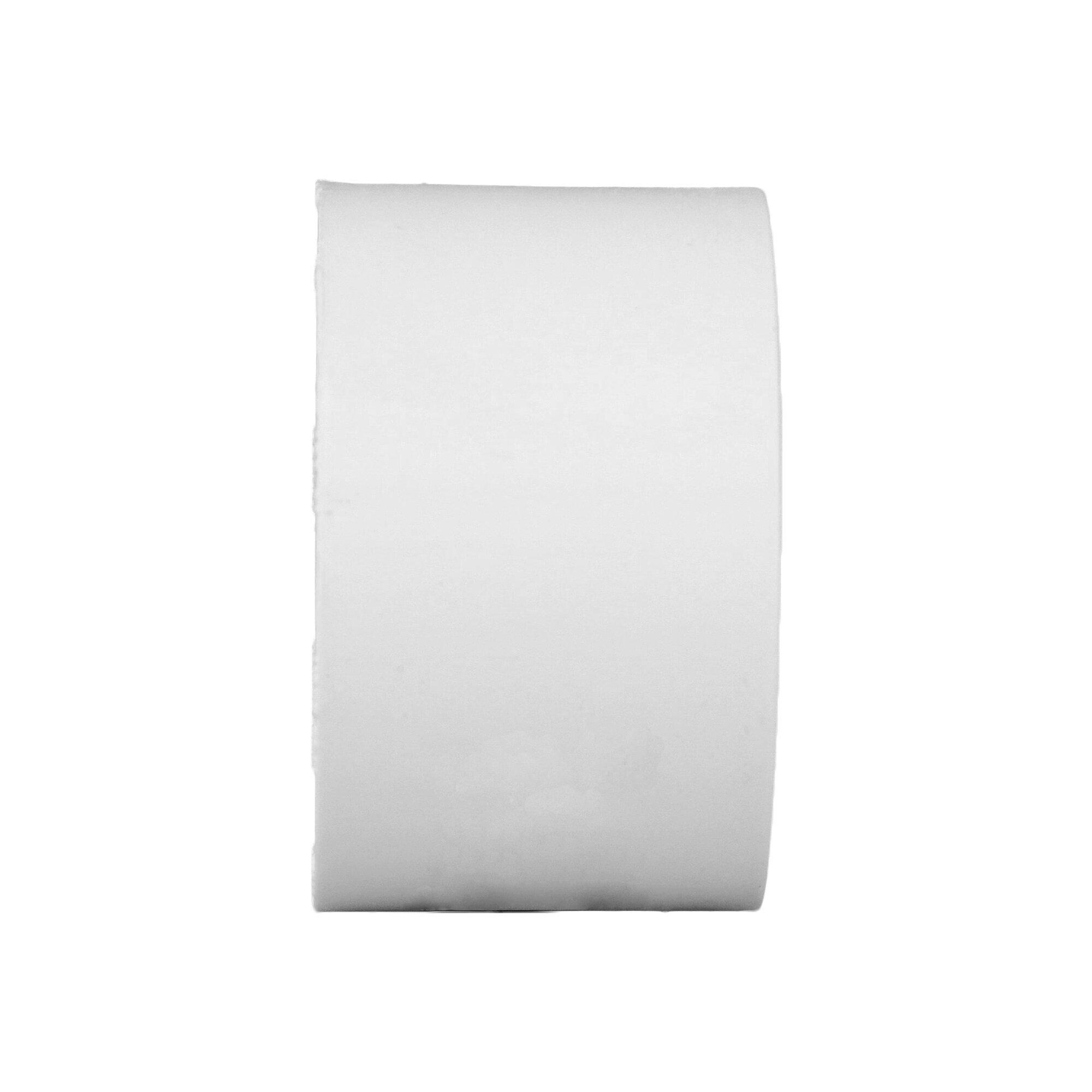 White Hub PVC Coupling in White 