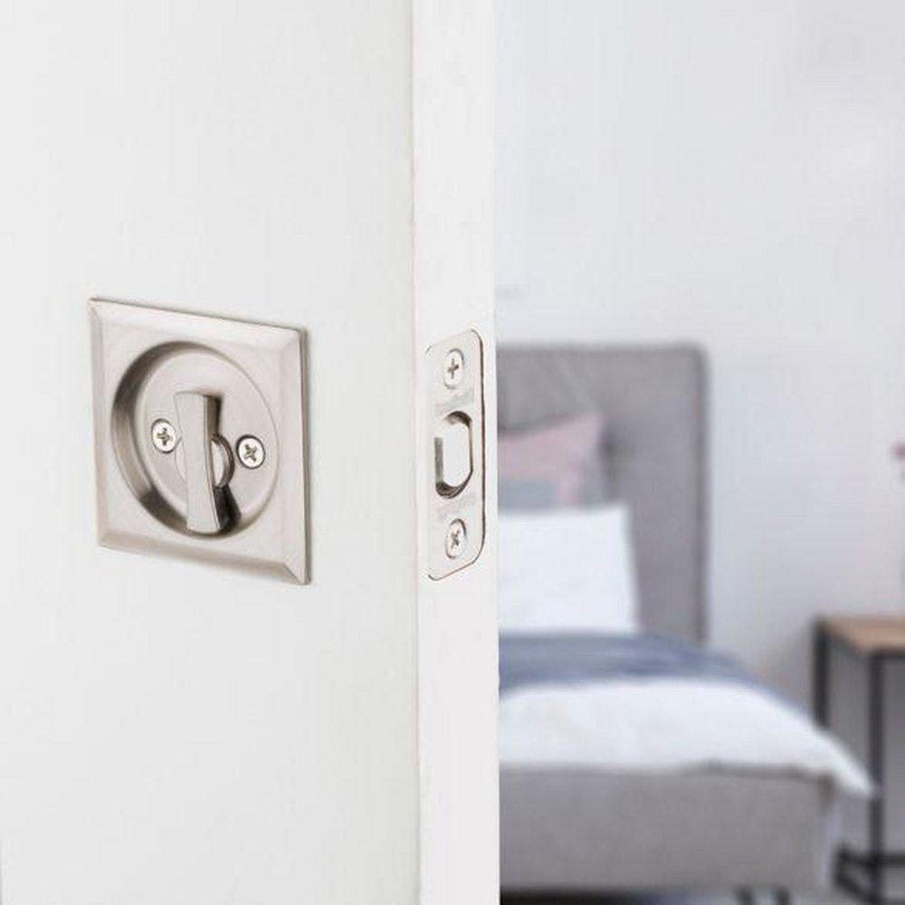 Kwikset Satin Nickel Privacy in Satin Nickel 