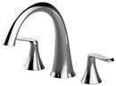 JACUZZI&reg; White Two Handle Roman Tub Faucet 