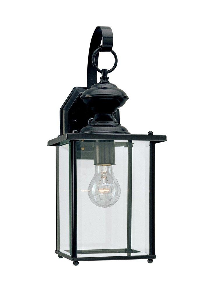 Visual Comfort & Co. Generation Lighting Black 7 in. 100 W 1-Light Medium Lantern 