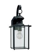 7 in. 100 W 1-Light Medium Lantern in Black