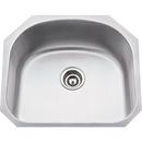 23-1/4" Undermount Single Basin Stainless Steel Kitchen Sink 