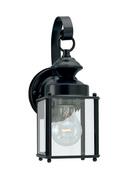 4-1/2 in. 100 W 1-Light Medium Lantern in Black