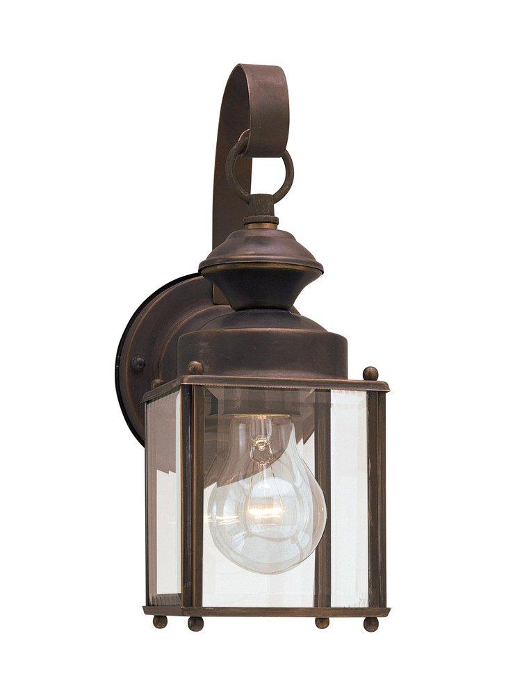 Visual Comfort & Co. Generation Lighting Antique Bronze 4-1/2 in. 100 W 1-Light Medium Lantern 