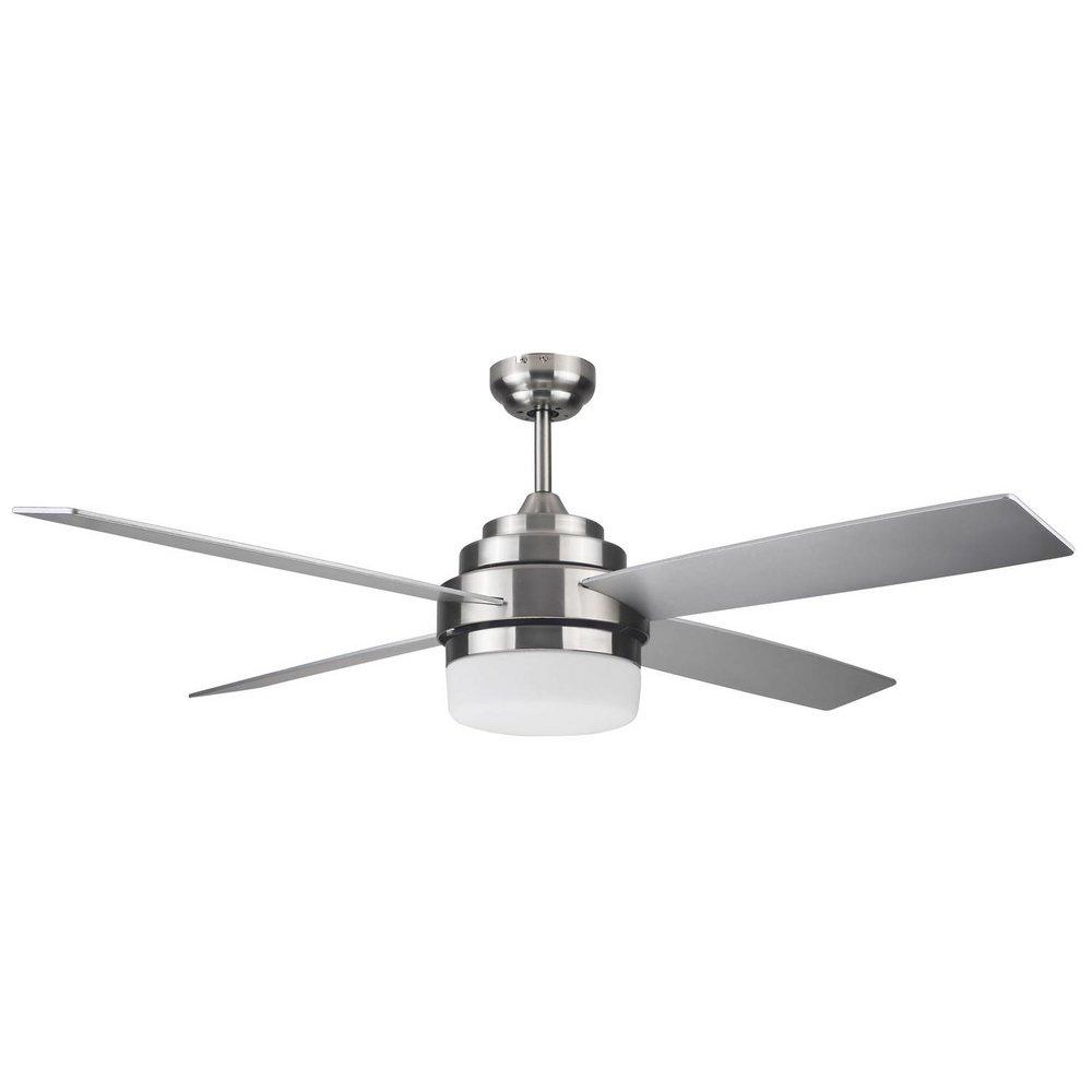 Design House Brushed Nickel 52 in. 4-Blade Indoor Ceiling Fan 