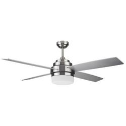 52 in. 4-Blade Indoor Ceiling Fan in Brushed Nickel