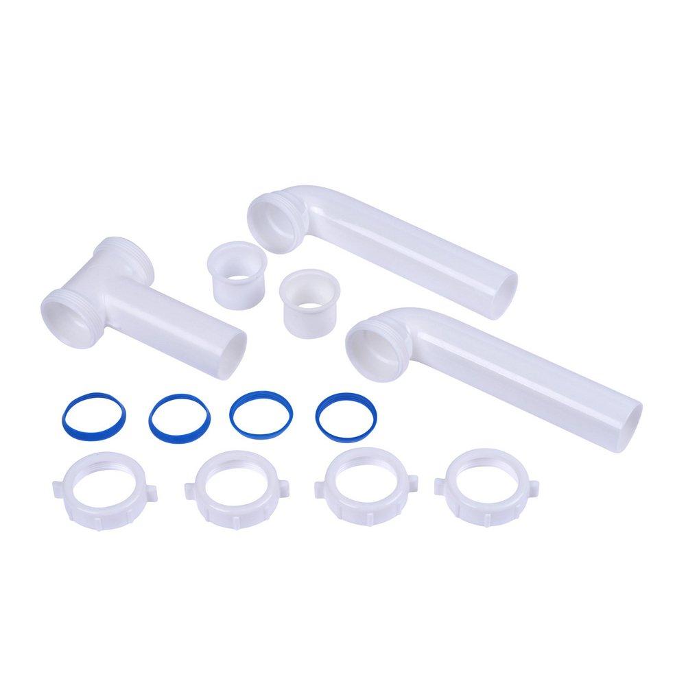 Dearborn White Center Outlet Waste in White 