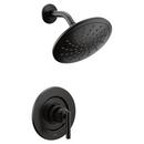 One Handle Single Function Shower Faucet in Matte Black (Trim Only)