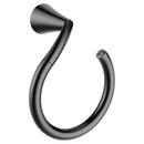 Moen Matte Black Round Open Towel Ring 