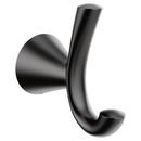 Moen Matte Black 1-Hook Robe Hook 