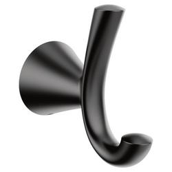 1-Hook Robe Hook in Matte Black