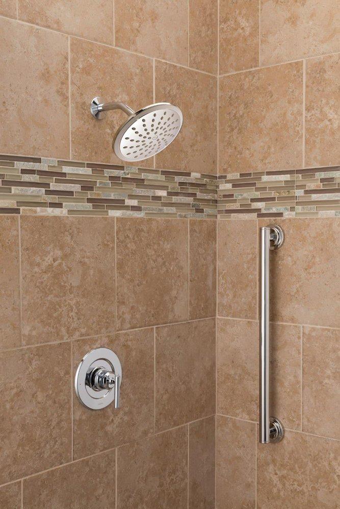 Moen Chrome Single Handle Single Bathtub & Shower Faucet Trim Only 