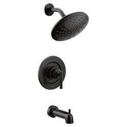 One Handle Single Function Bathtub & Shower Faucet in Matte Black (Trim Only)