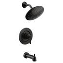 Moen Matte Black One Handle Single Function Bathtub & Shower Faucet (Trim Only) 