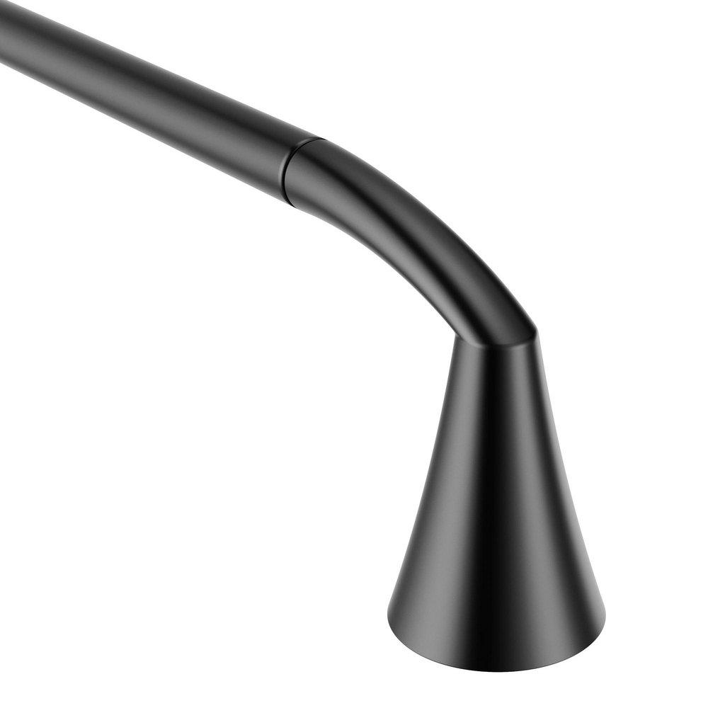 18 in. Towel Bar in Matte Black 