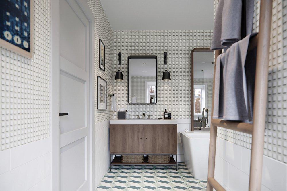 8 in. Towel Bar in Black Stainless 