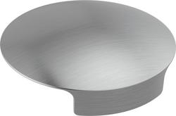 4 in. Plastic Glass Rinser Cover in Arctic Stainless