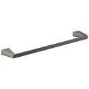 18 in. Towel Bar in Black Stainless