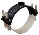 8 x 2 in. IP Epoxy Stainless Steel Double Strap Saddle for Ductile Iron, PVC and A/C Pipe