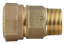 2 in. MIP Swivel x CTS Pack Joint Brass Coupling