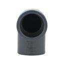 Dark Grey PVC Schedule 80 90&deg; Elbow 