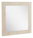 Signature Hardware White Wash 34 in. Square Vanity Mirror 