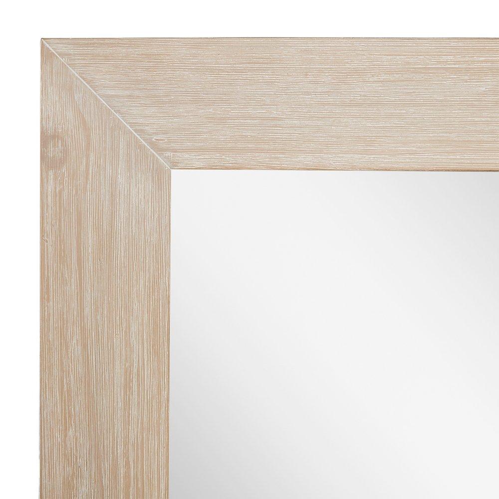 Signature Hardware White Wash 24 in. Rectangular Vanity Mirror 