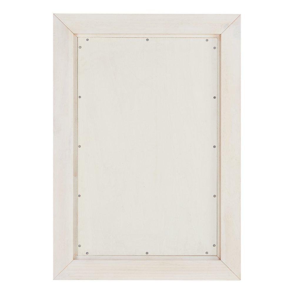 Signature Hardware White Wash 24 in. Rectangular Vanity Mirror 