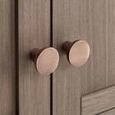 Signature Hardware Ash Brown 72 in. Floor Mount Vanity in Ash Brown with Antique Copper 