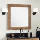 Signature Hardware Grey Wash 34 in. Square Vanity Mirror 