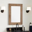 Signature Hardware Grey Wash 24 in. Rectangular Vanity Mirror (Set of 2) 