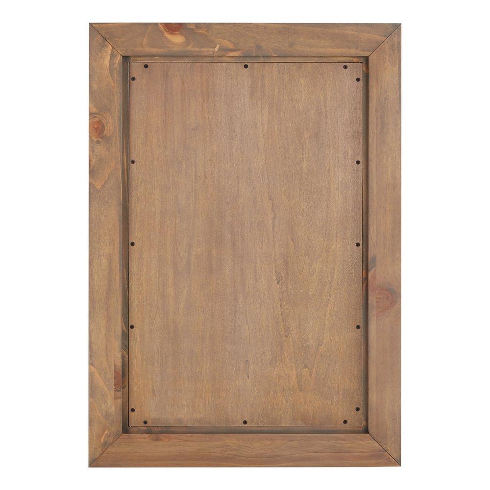 Signature Hardware Grey Wash 24 in. Rectangular Vanity Mirror (Set of 2) 