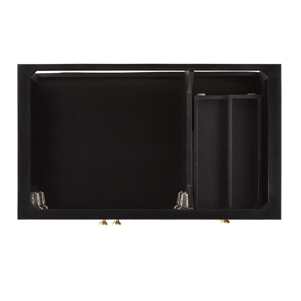 Signature Hardware Black 36 in. Floor Mount Vanity 